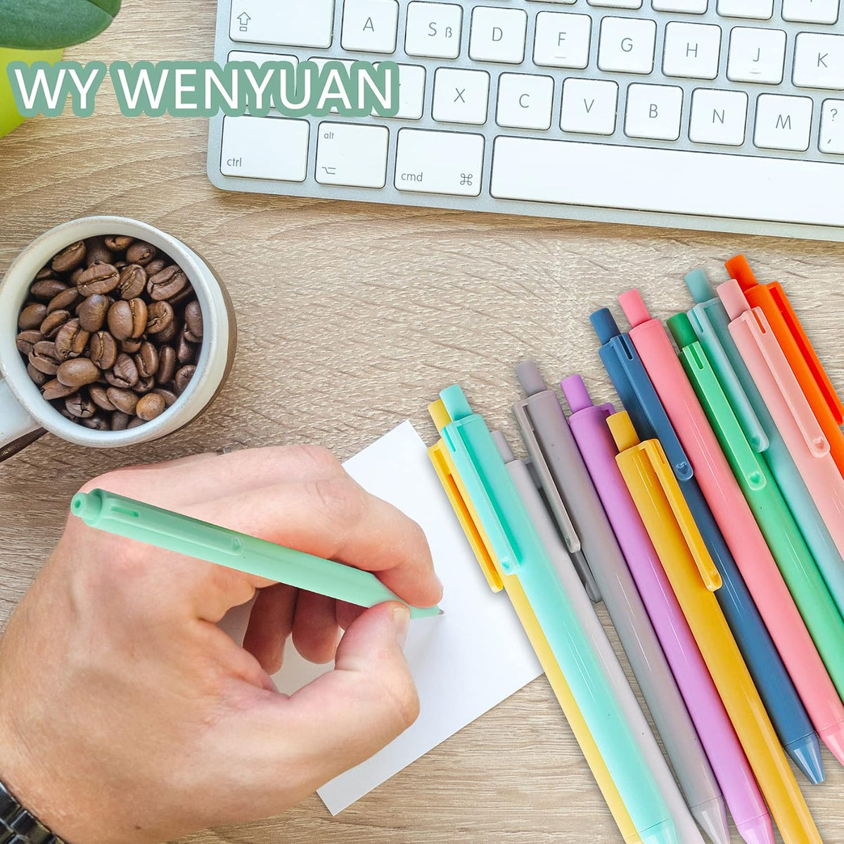 1.0mm fine-tip ballpoint for precise, smooth writing