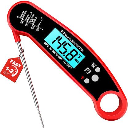 1-2 second instant read response time with ±1°f/±1°c accuracy