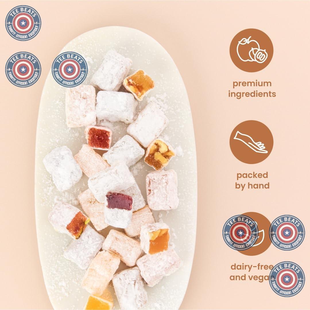 1/3 fewer calories than typical chocolate confections