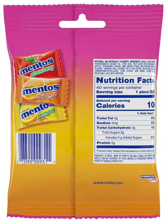 1.32 oz per roll, portable single-serving size