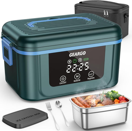1.6l / 6.7-cup food-grade stainless steel inner container