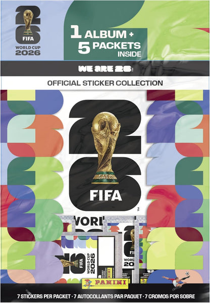 1 official 2026 panini fifa world cup sticker album with dedicated placement spaces