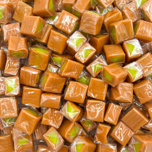 1-pound bag containing approximately 75 individually wrapped caramel cubes