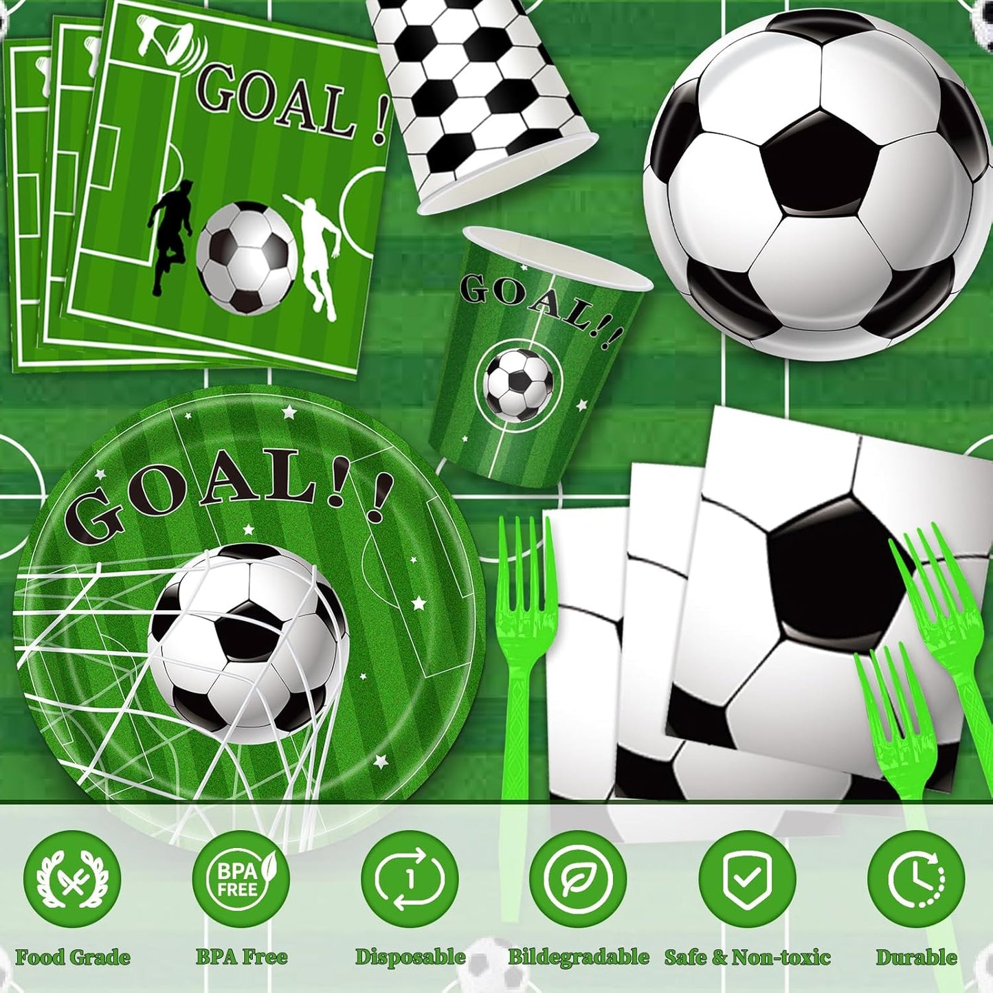 1 'soccer happy birthday' banner