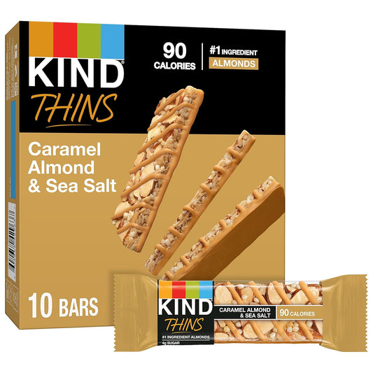 10-count resealable multi-pack of 0.74 oz individually portioned bars