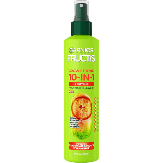 10-in-1 benefit formula (thickening, heat protectant, detangler, moisturizing, bounce, no residue, no weigh down, and more)