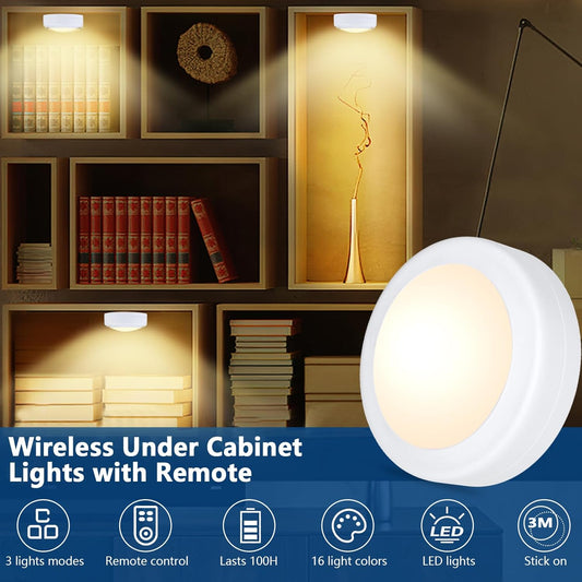10-level dimmable brightness via included remote control