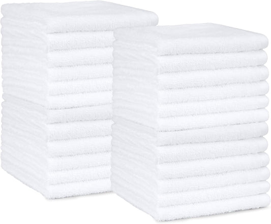100% cotton construction for softness and absorbency