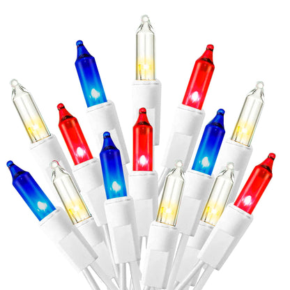 100 Count - Red Blue and White
