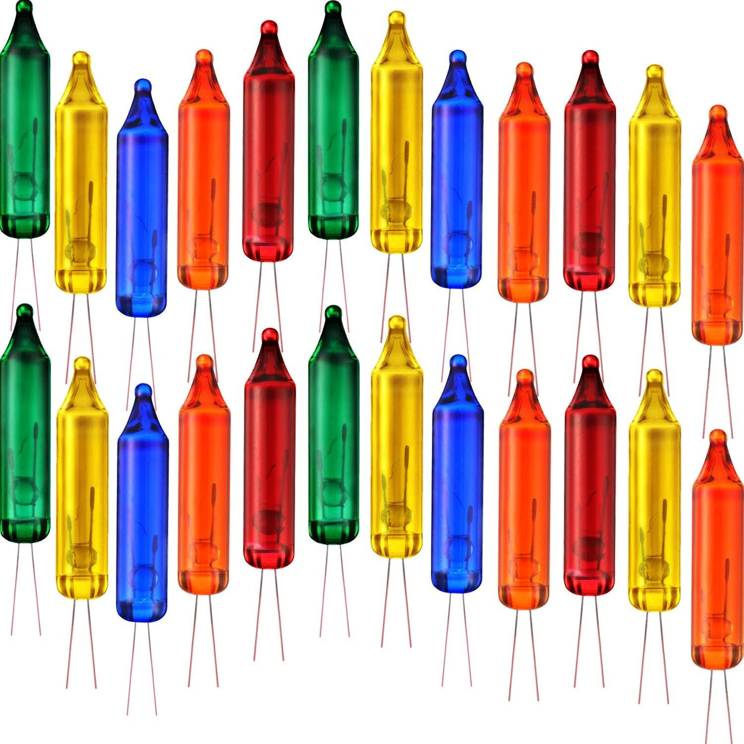 100 count replacement bulb pack at 2.5v, 0.425w, 0.17a spec