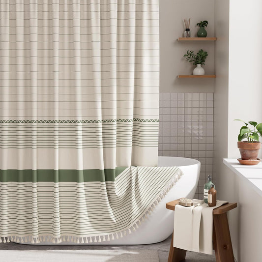 100% faux linen fabric with linen look and cotton touch