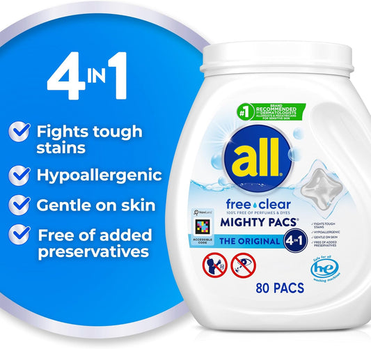 100% free of perfumes and dyes, hypoallergenic formula