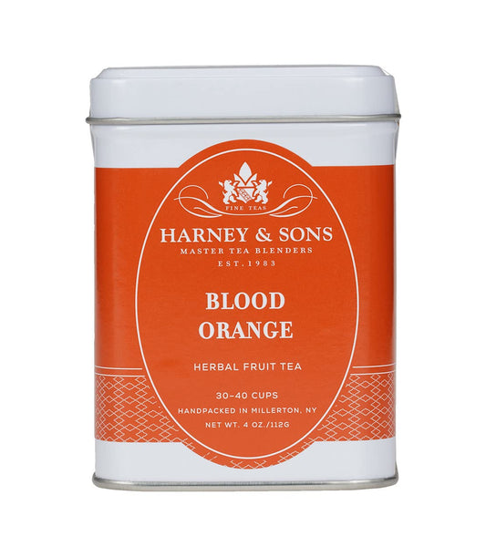 100% herbal caffeine-free blend with blood orange, apple, raspberry, hibiscus, and rose hips