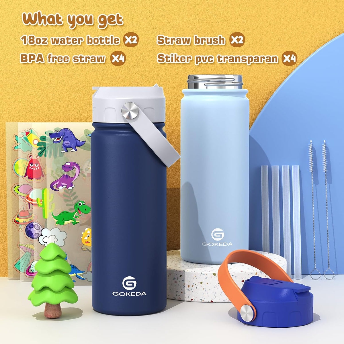 100% leak-proof sealed design safe for backpack side pockets