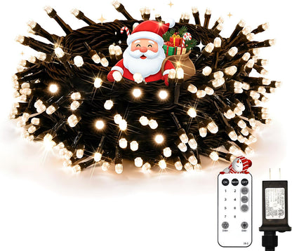 100 led diamond-shaped bulbs on a 33ft string (scalable to 200 or 300 led via connectable variants)