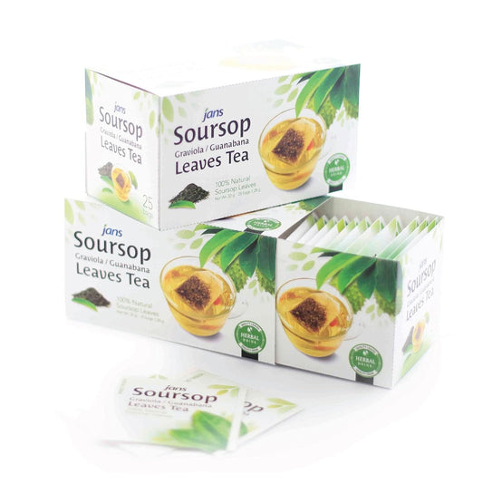 100% natural soursop (graviola/guanabana) leaf blend