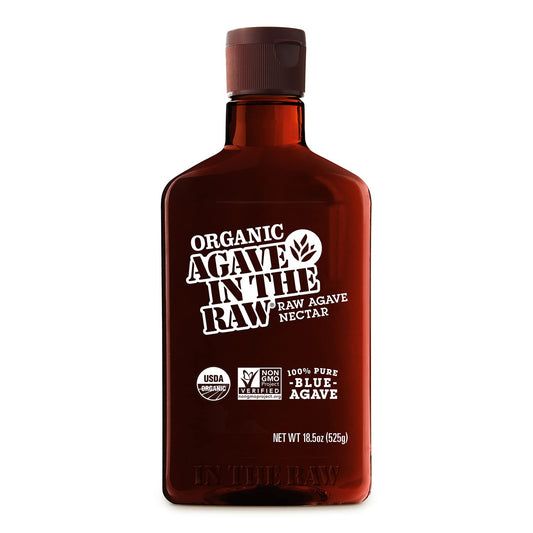 100% organic blue agave nectar hand-harvested in jalisco, mexico