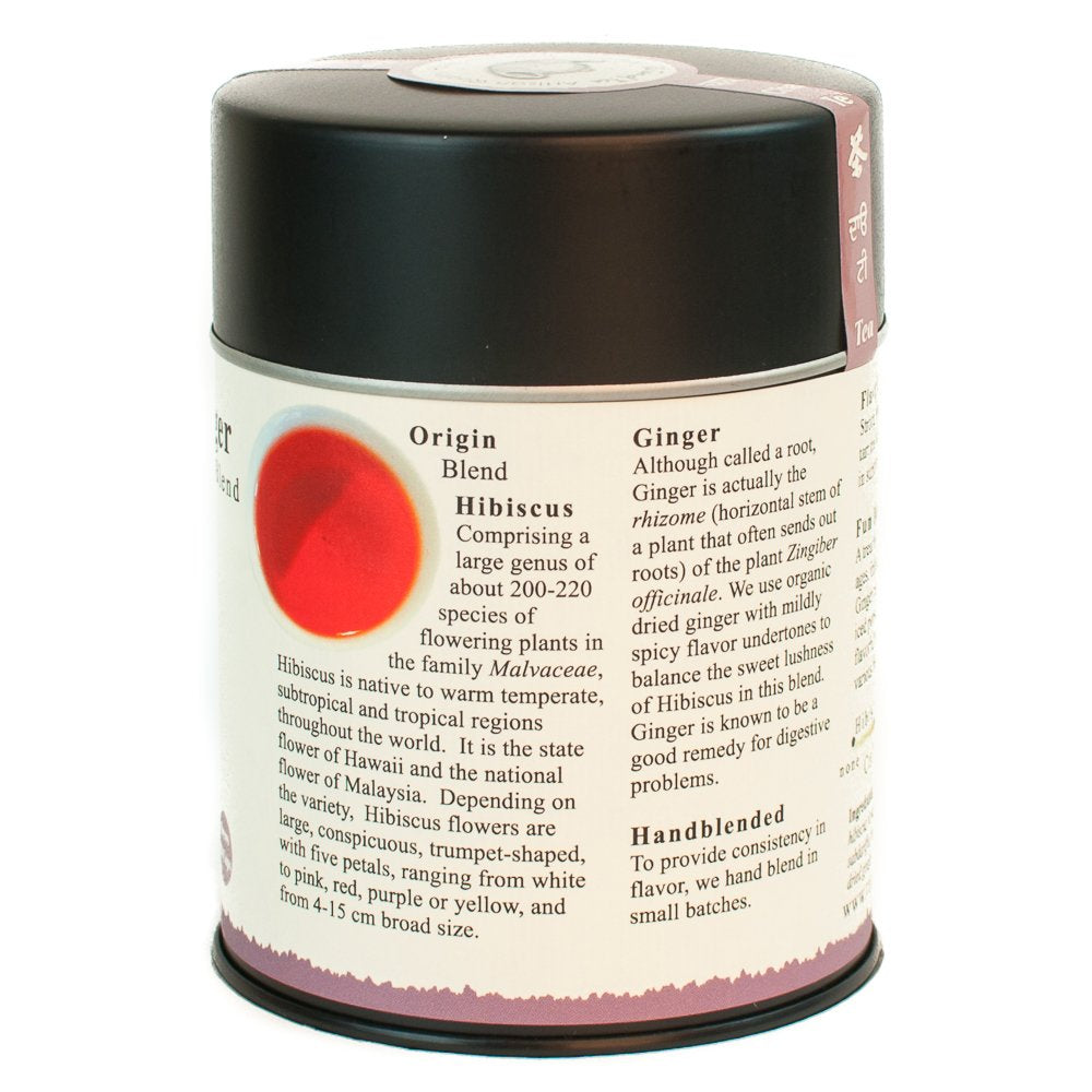 100% organic hibiscus flower ingredient base