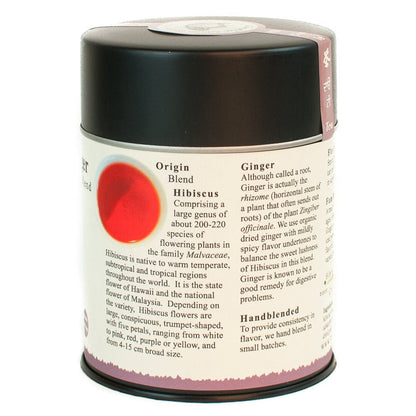 100% organic hibiscus flower ingredient base
