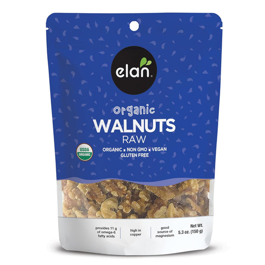 100% organic walnuts certified by usda and ecocert