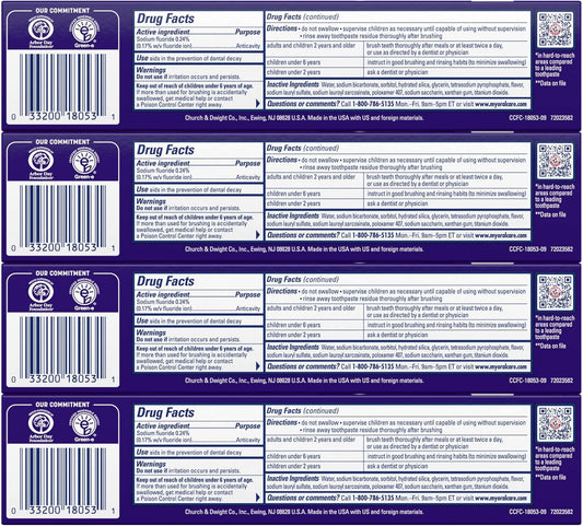 100% pure baking soda for gentle stain removal and acid neutralization