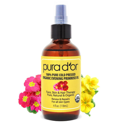 100% pure cold-pressed extraction from evening primrose seeds