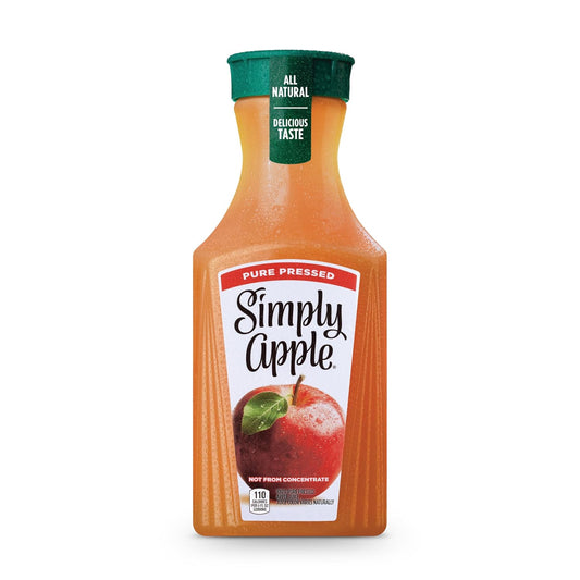100% pure pressed apple juice made from a single ingredient