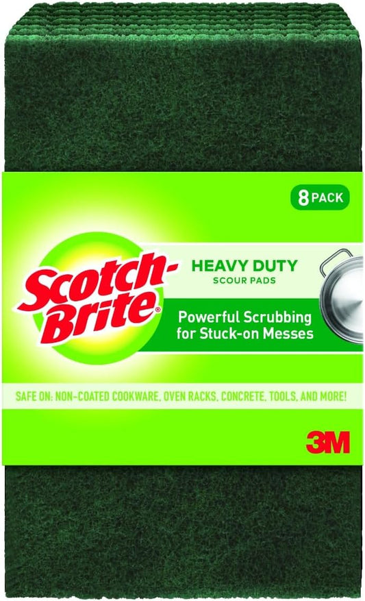 100% recycled-content synthetic scrubbing fibers