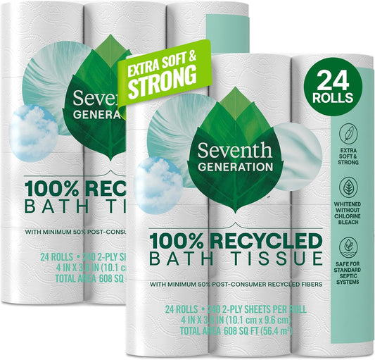100% recycled paper construction with minimum 50% post-consumer fiber and fsc certification