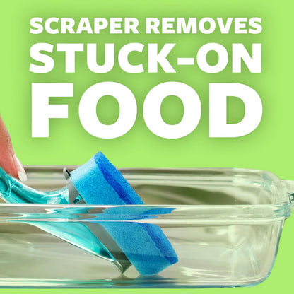 100% recycled scrubbing fiber content
