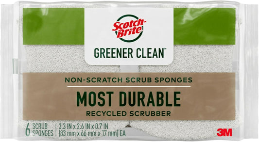 100% recycled scrubbing fibers