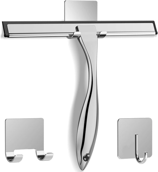 100% rust-resistant stainless steel handle and frame
