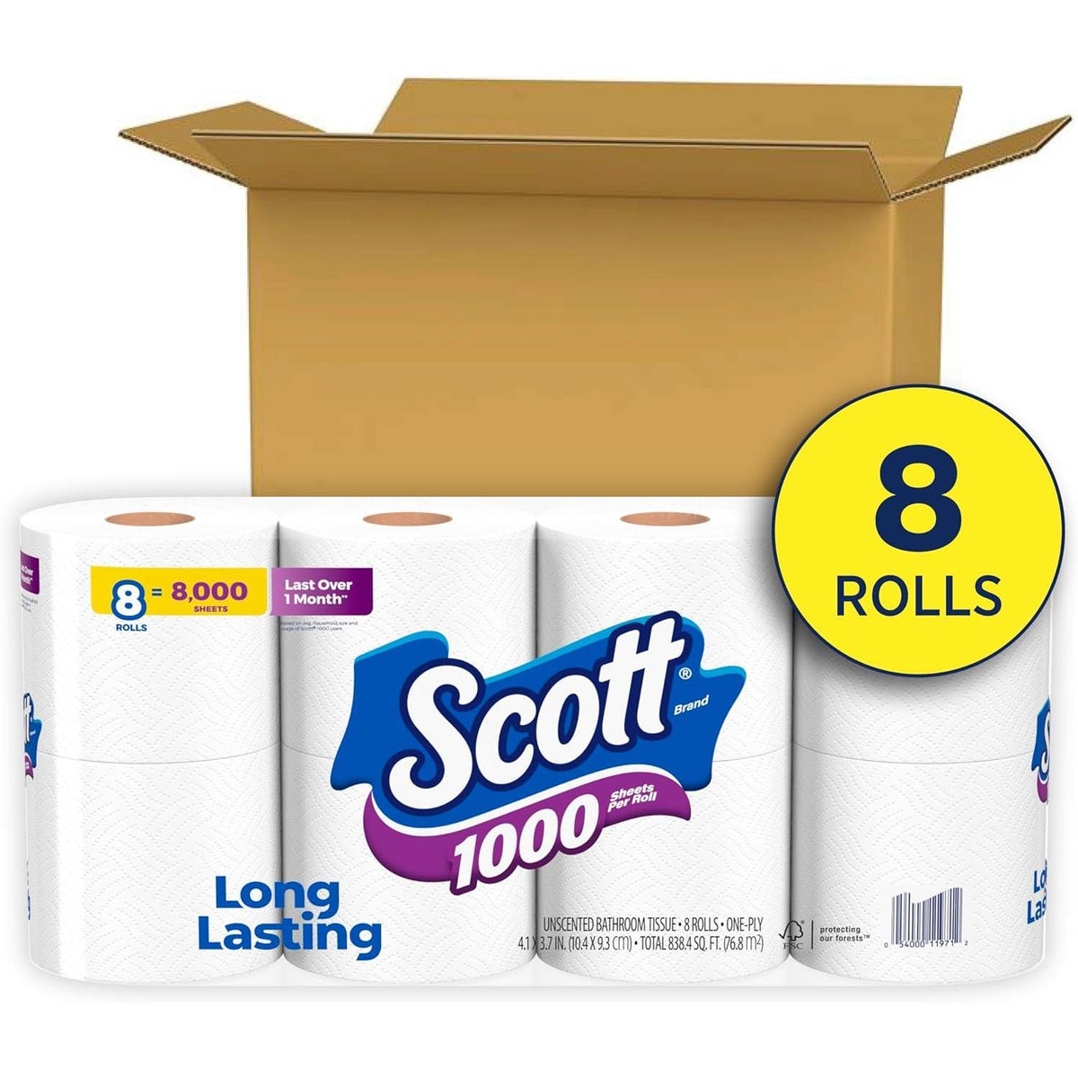 100% septic-safe formulation certified for septic systems and low-flow toilets