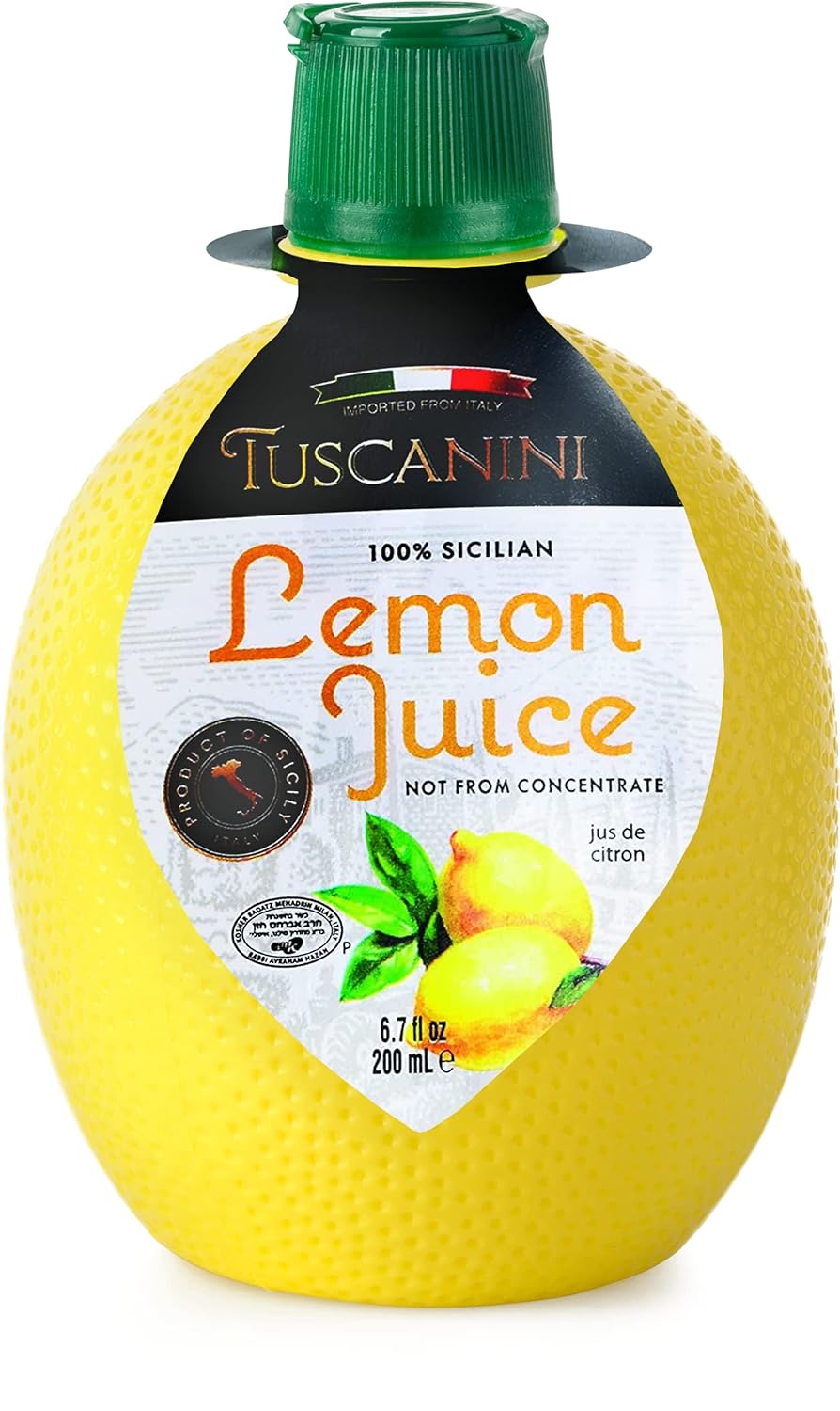 100% sicilian lemon juice, not from concentrate