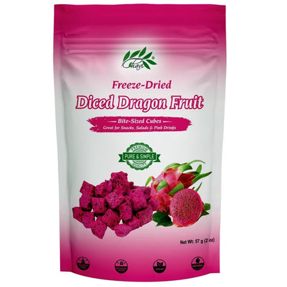 100% single-ingredient freeze-dried fruit with zero additives, preservatives, or added sugar