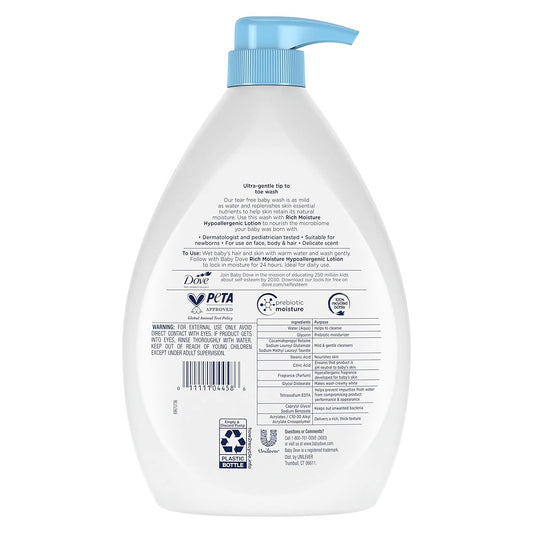100% skin-natural nutrients combined with prebiotic moisture to support skin health