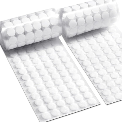1000 pieces (500 pairs) of 0.59-inch diameter round self-adhesive dots