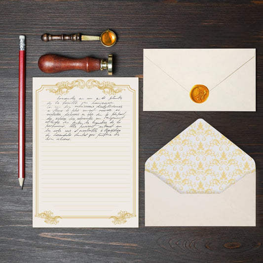 100gsm thick letter paper with smooth texture for premium writing feel