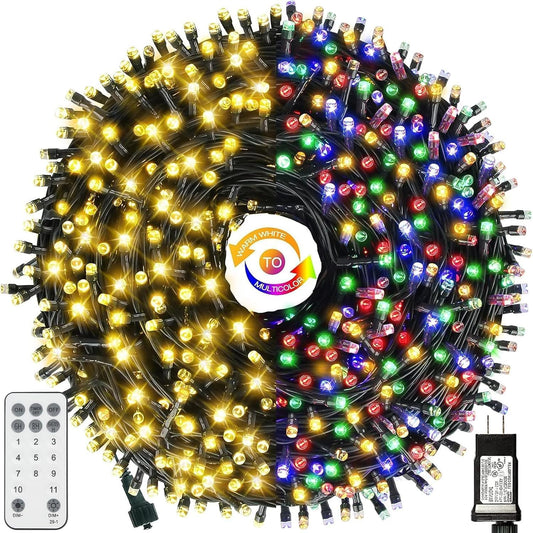 108 ft strand with 300 leds, expandable end-to-end up to 324 ft / 900 leds across 3 sets