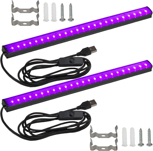 10w uv led with 380-400nm uva wavelength and 24 leds per bar