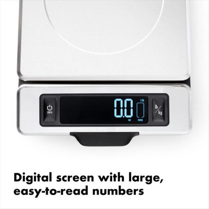 11 lb / 5 kg maximum weight capacity with 0.1 oz / 1 g accuracy