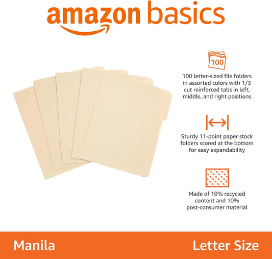 11-point manila stock that expands up to 3/4 inch to hold overstuffed files