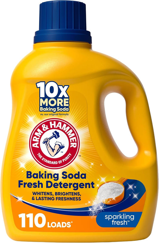110 fl oz concentrated liquid delivering 110 loads per bottle
