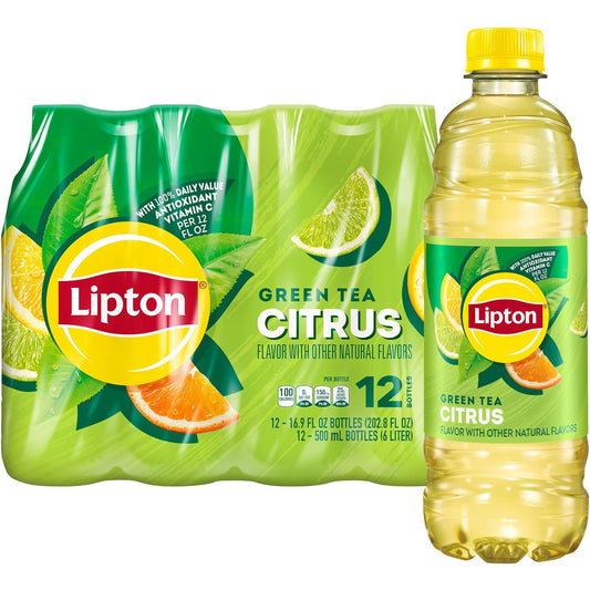 12 bottles per pack, each 16.9 fl oz (total 202.8 fl oz / about 6 liters)