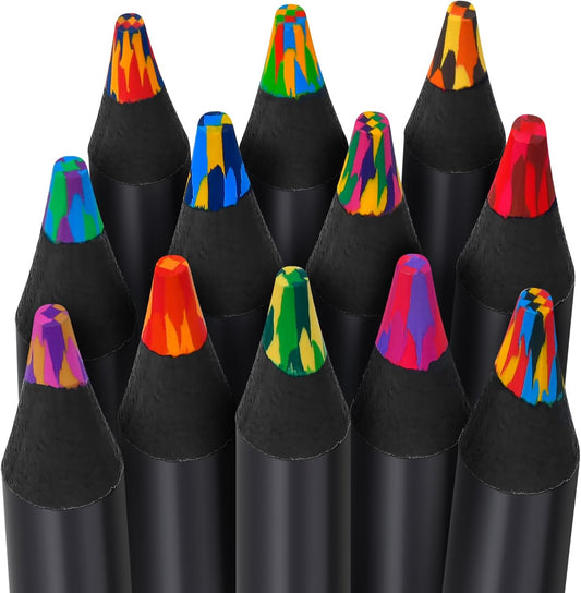 12-color rainbow pencil set in one box