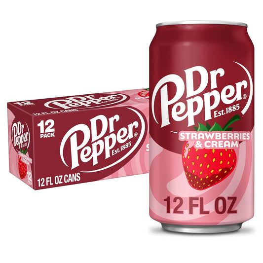 12 fl oz standard aluminum cans in a 12-pack configuration (144 total fl oz)