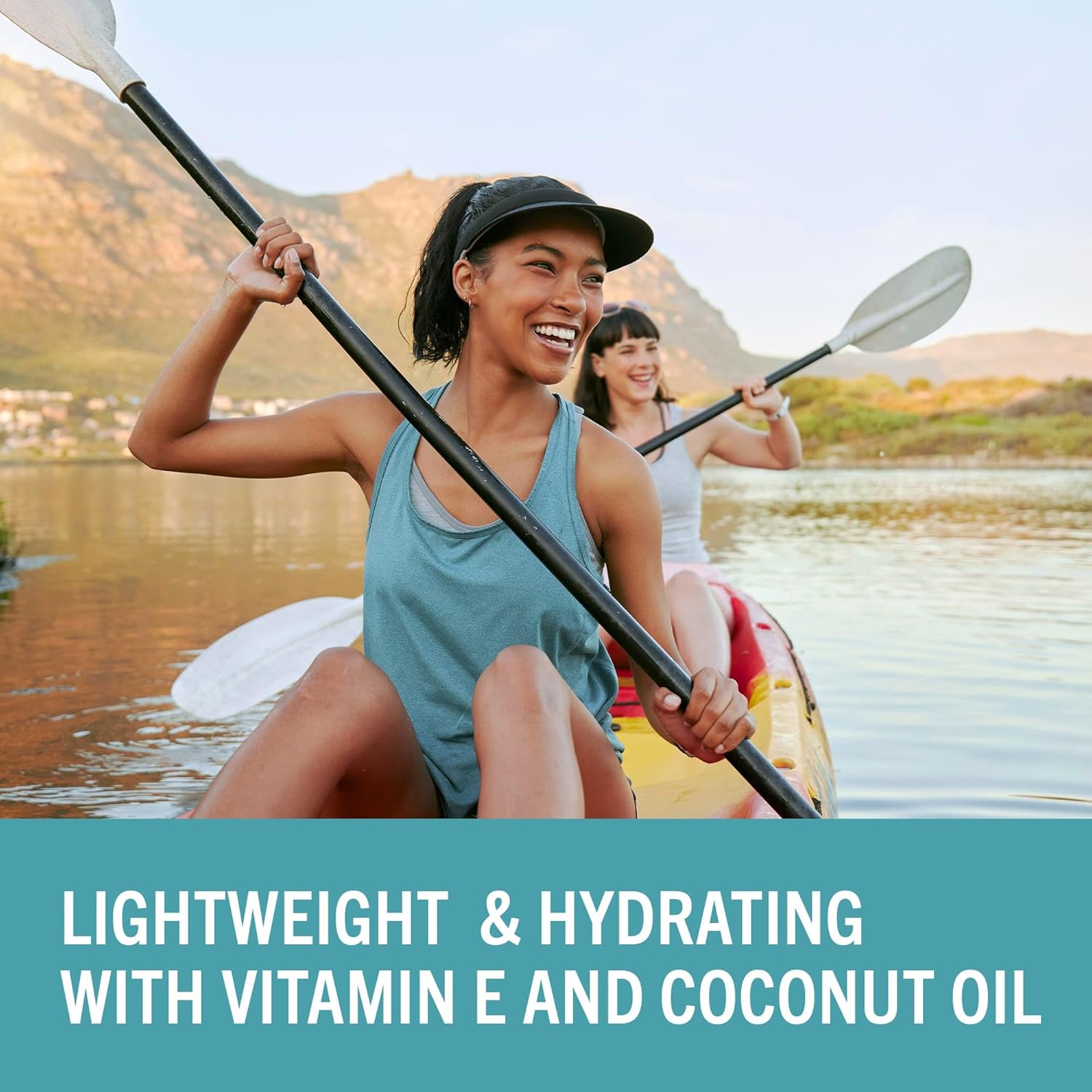 12-hour lightweight hydration with vitamin e and coconut oil