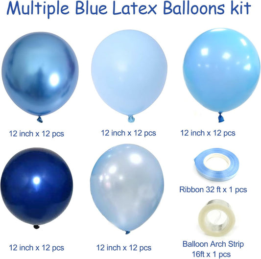 12-inch inflated size standard for versatile use in arches, bouquets, and ceiling drops