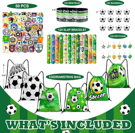 12 mini soccer balls for hands-on play and party games