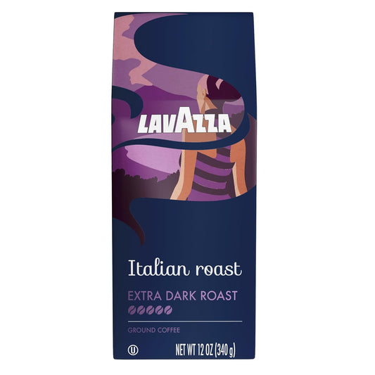 12-ounce resealable ground coffee bag